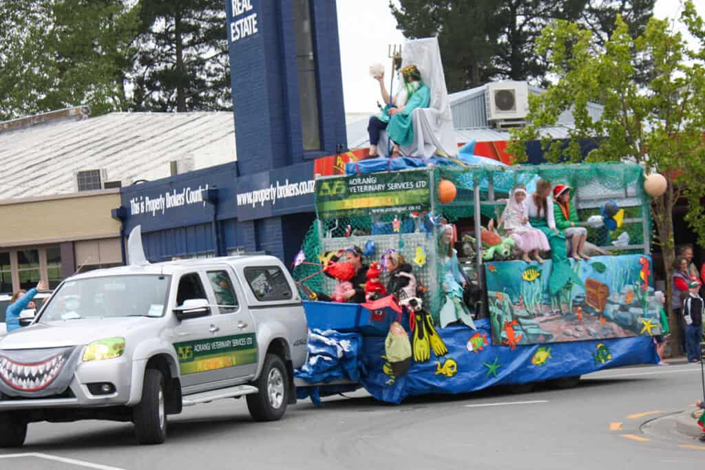 Geraldine Christmas parades Aorangi Vet Services